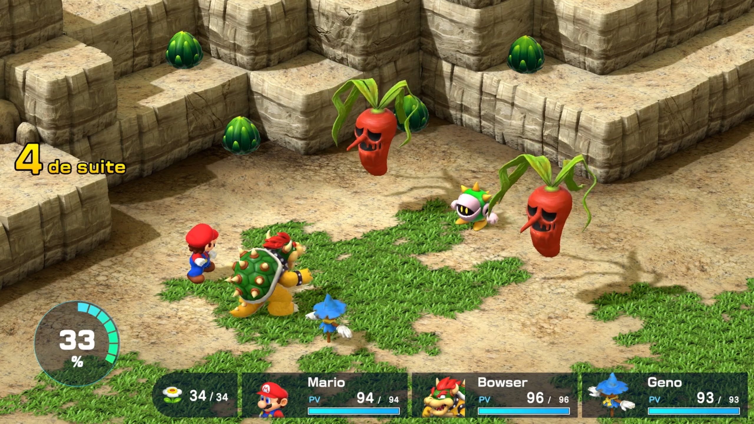 Les mécaniques de combat de Super Mario RPG dévoilées en vidéo