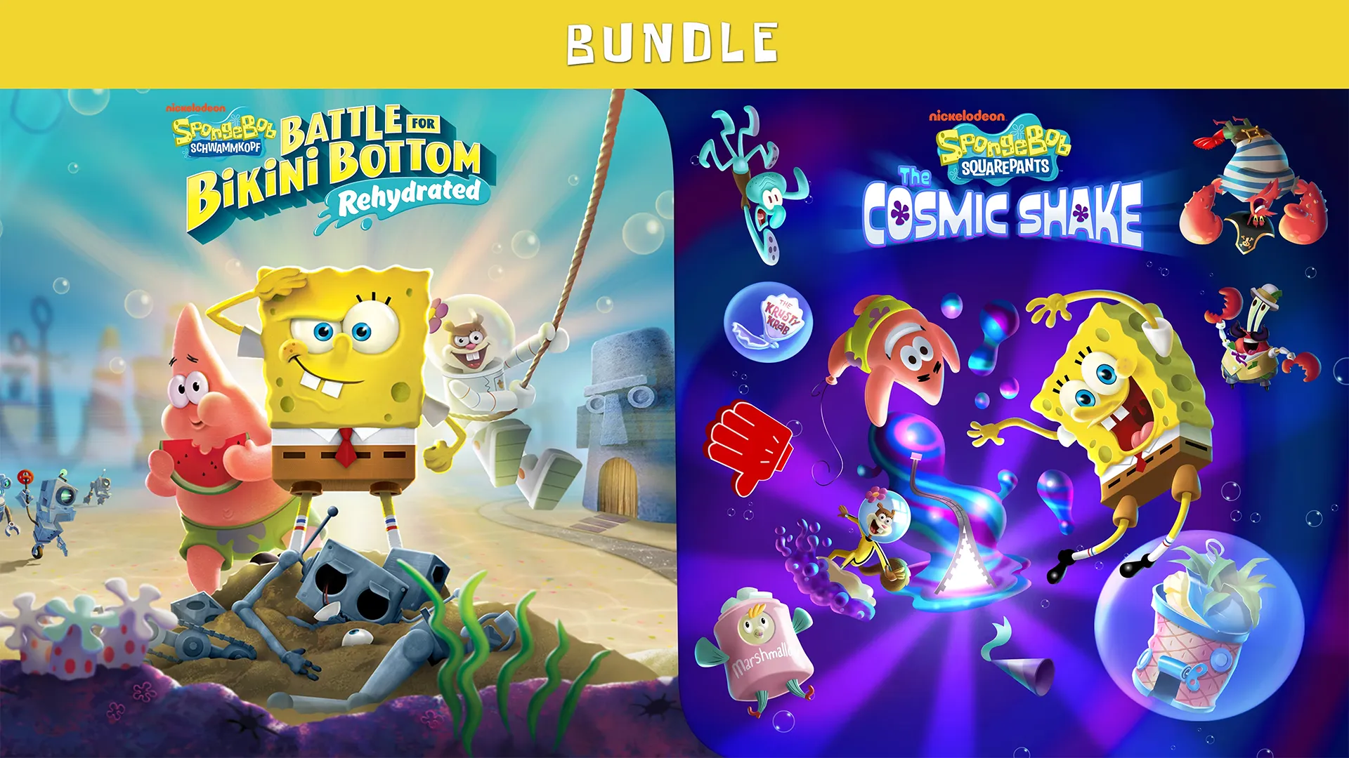 SpongeBob SquarePants : Bundle annonce sa sortie avec un trailer de lancement