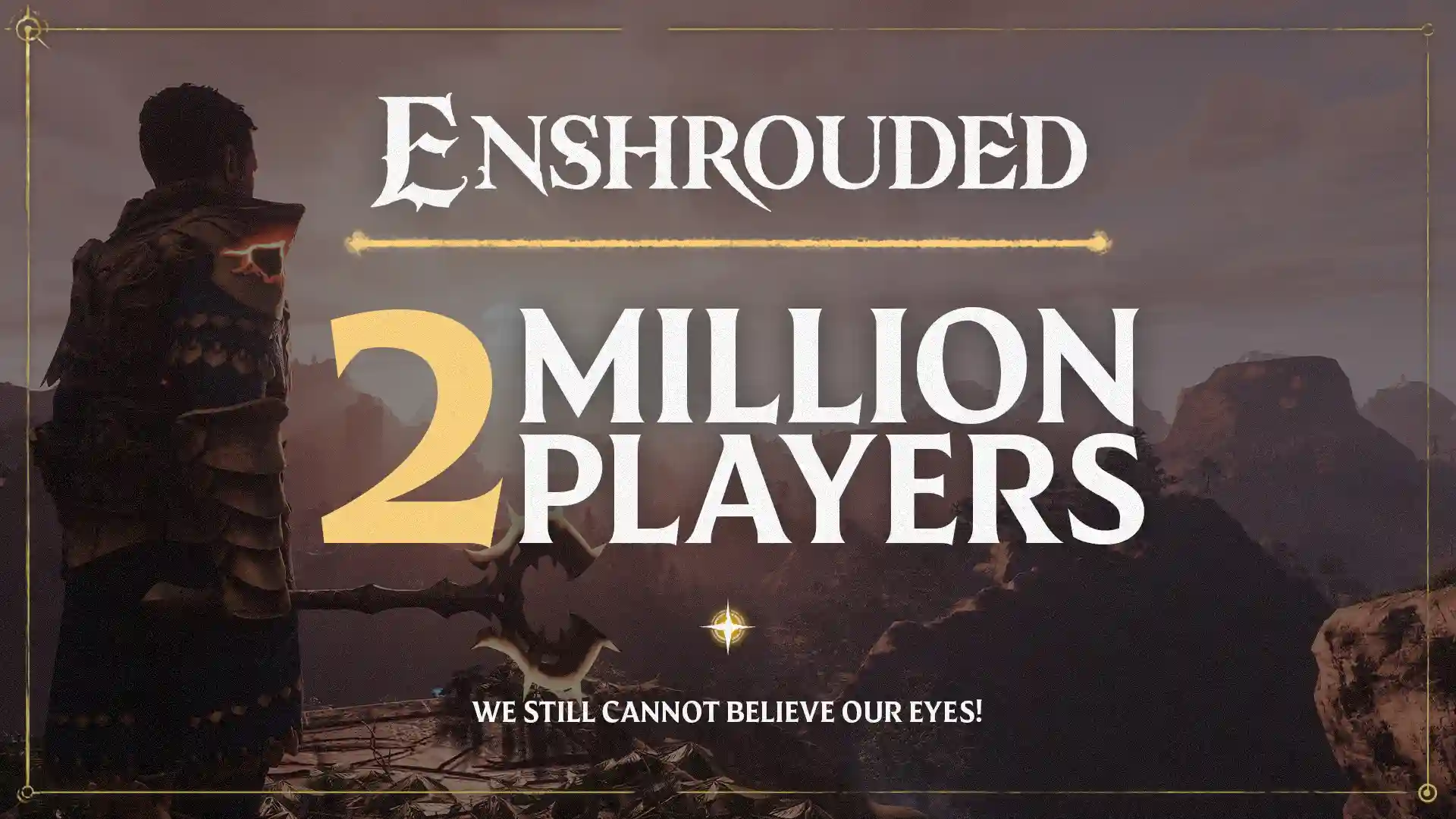 Enshrouded dépasse les 2 millions de joueurs ! 