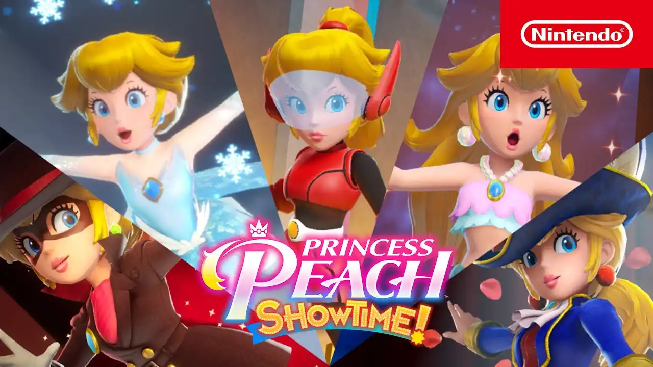 Nintendo nous dévoile 4 nouvelles transformations pour Peach dans Princess Peach : Showtime !
