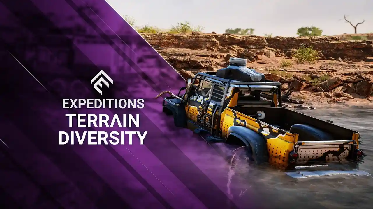 Expeditions : A MudRunner Game vous fait découvrir la diversité des terrains dans le jeu