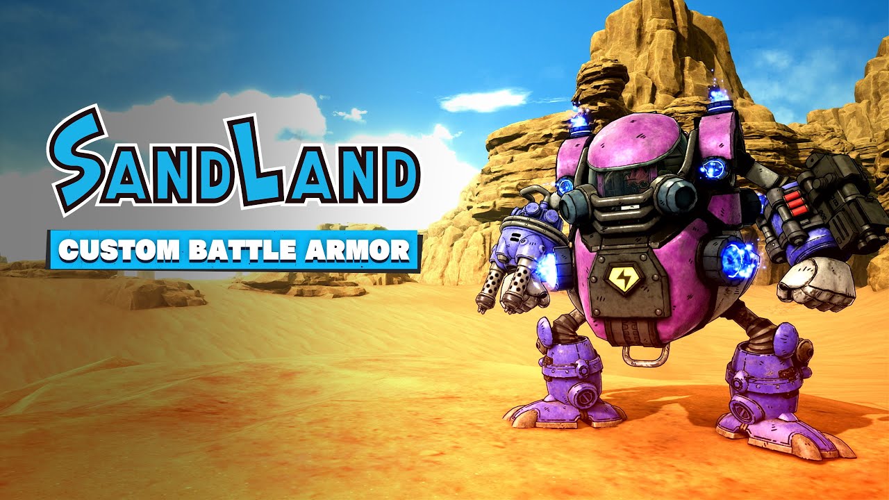 Combattez avec vos armures de combat personnalisées dans Sand Land
